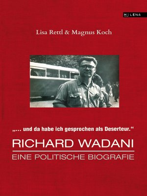 cover image of Richard Wadani. Eine politische Biografie
